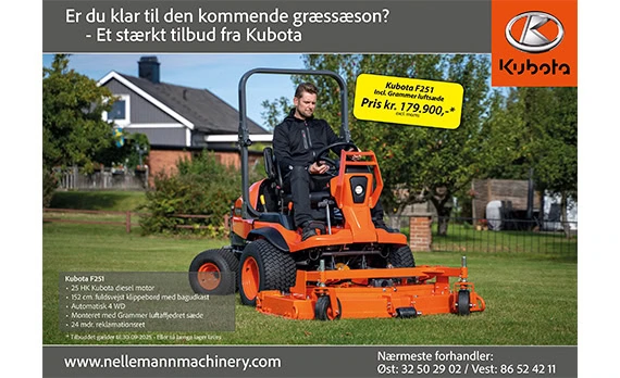 Kubota F251 – Kampagneside