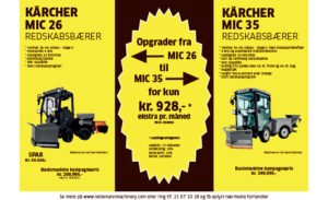 Kärcher MIC26 redskabsbærer til hj.side