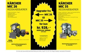 Kärcher opgrader fra MIC26 til MIC35