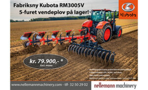 Kubota 5-furet plov